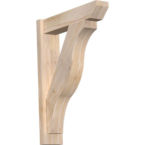 Ekena Millwork Funston Slat Smooth Outlooker, Douglas Fir, 5 1/2"W x 22"D x 30"H OUT06X22X30FST06SDF - main